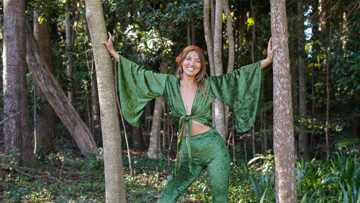 Blondie Green Highrise Bells