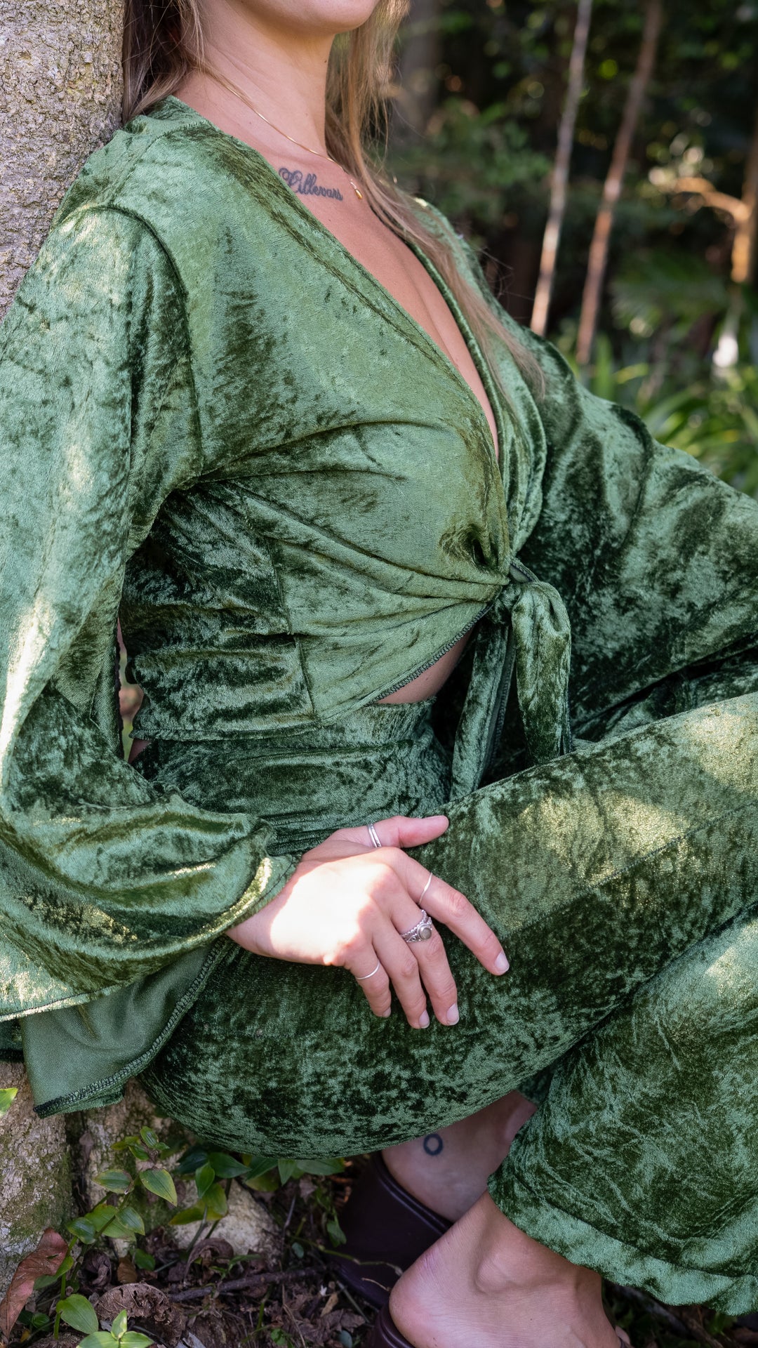 Blondie Green Highrise Bells