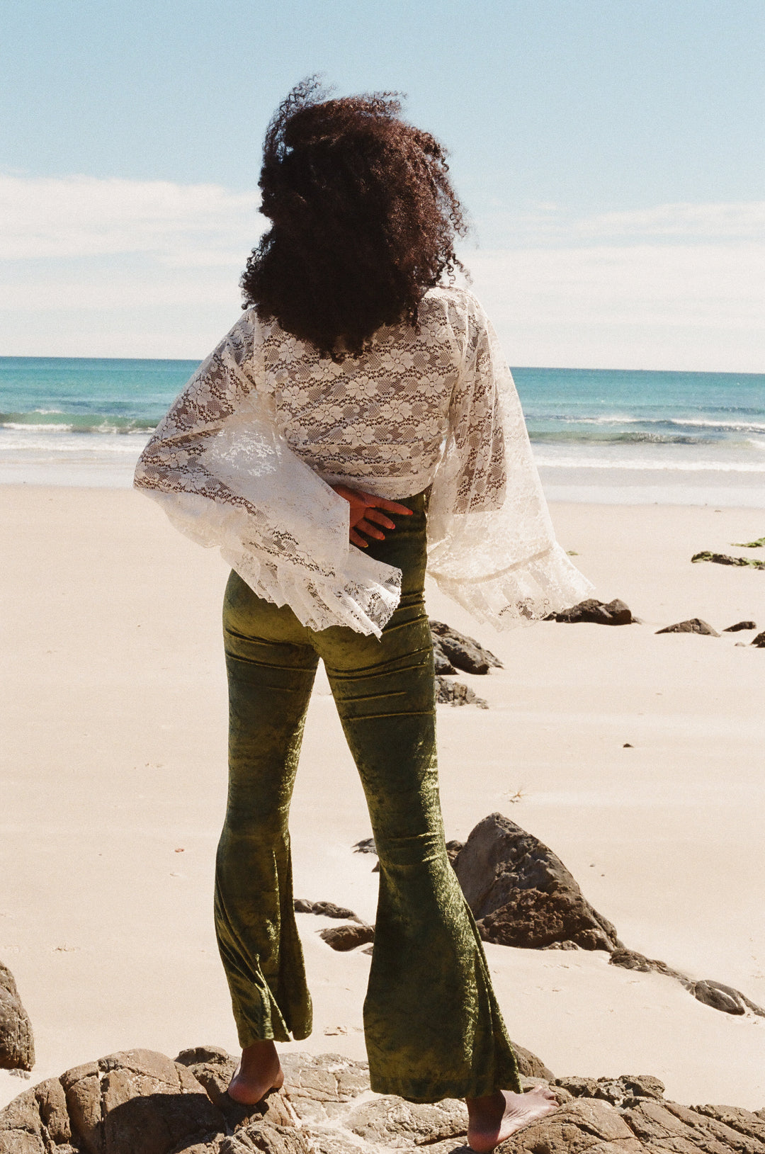 Blondie Green Highrise Bells