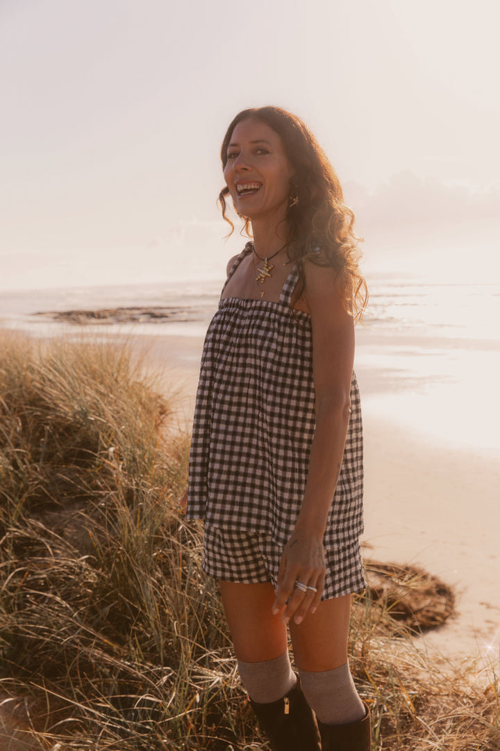 Gingham Cotton set