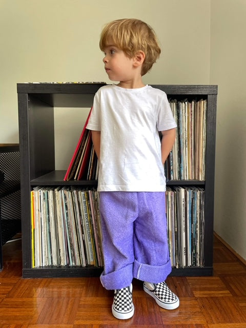The Lavender Terry Pants