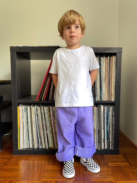 The Lavender Terry Pants